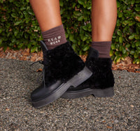 Roam - Women's Cloud Moto Lace Up Boots