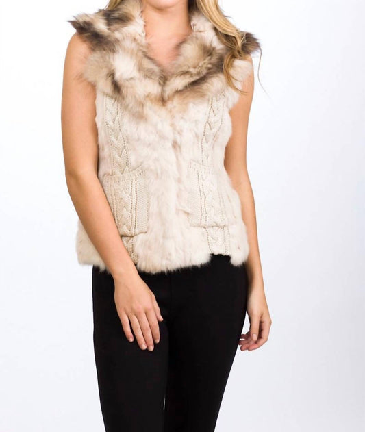 Love Token - Asher fur Vest