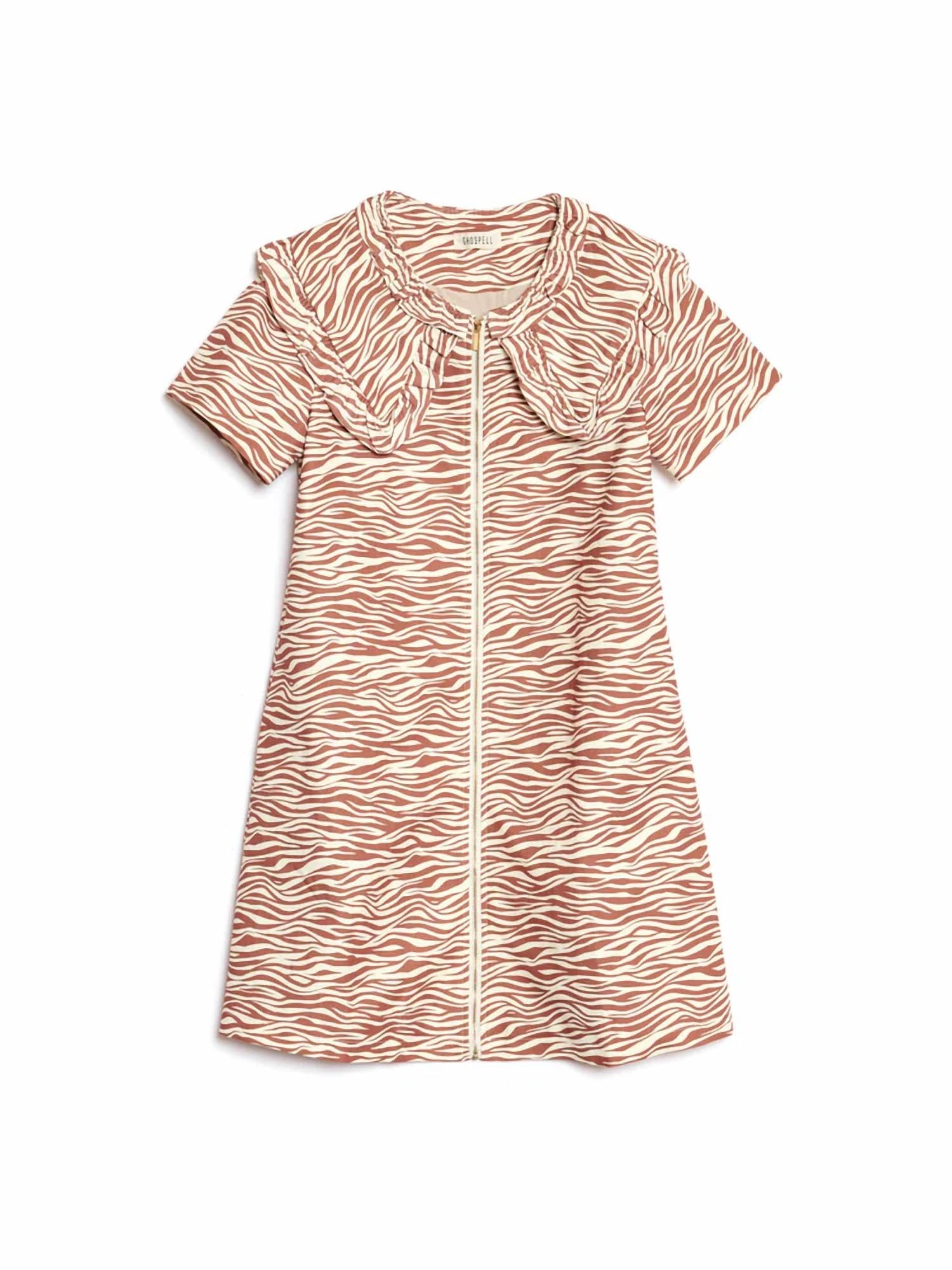 Ghospell - Zoya Zebra Mini Dress
