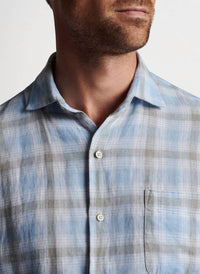Peter Millar - Long Sleeve Linen Sport Shirt