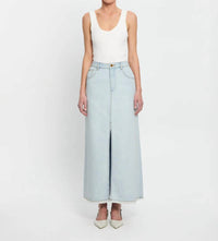 KIVARI Zoya Skirt in pale indigo - women's skirt - view 4