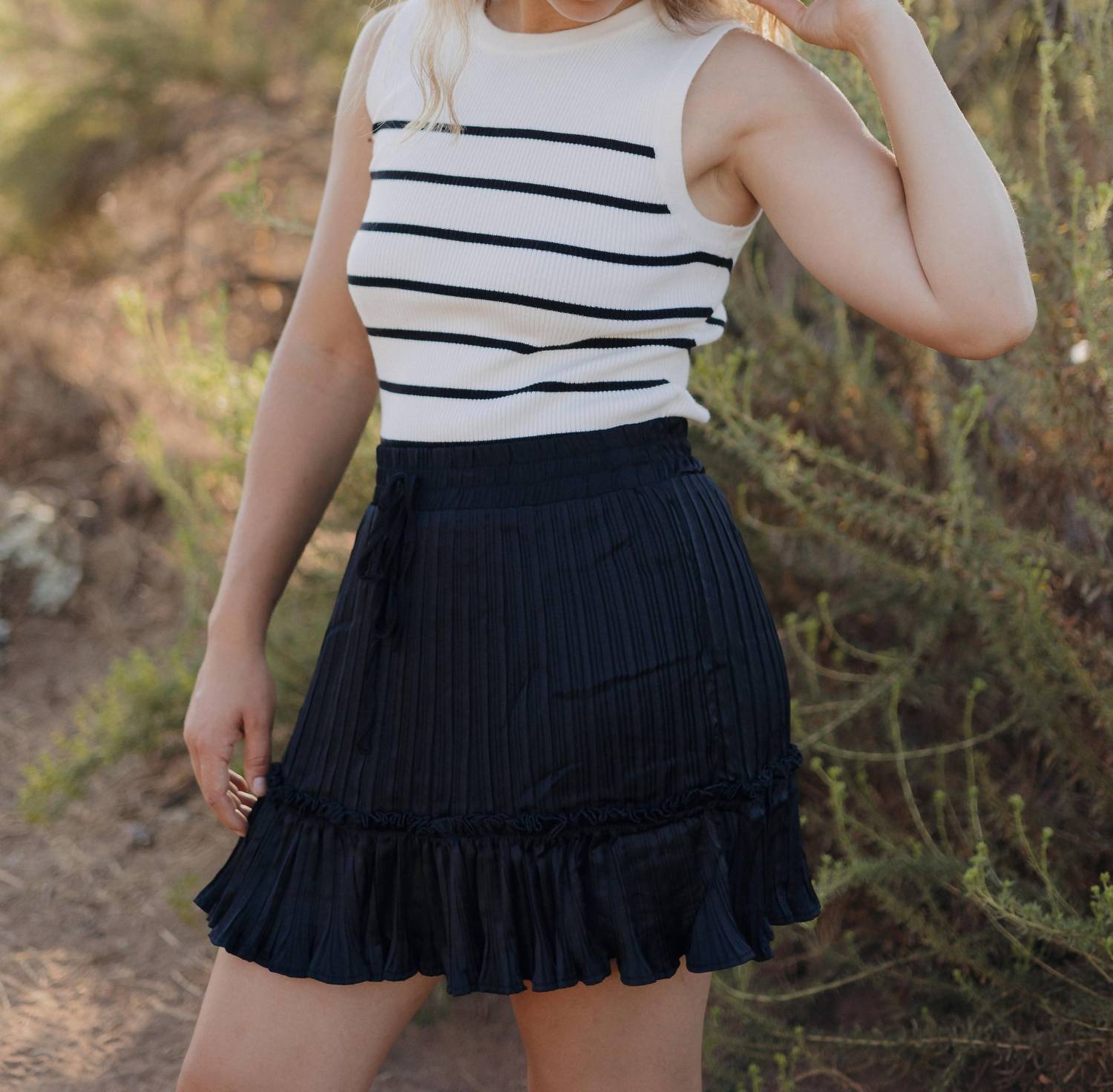 She + Sky - Avery Mini Skirt