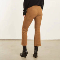 Sprwmn - Suede Crop Flare Pants