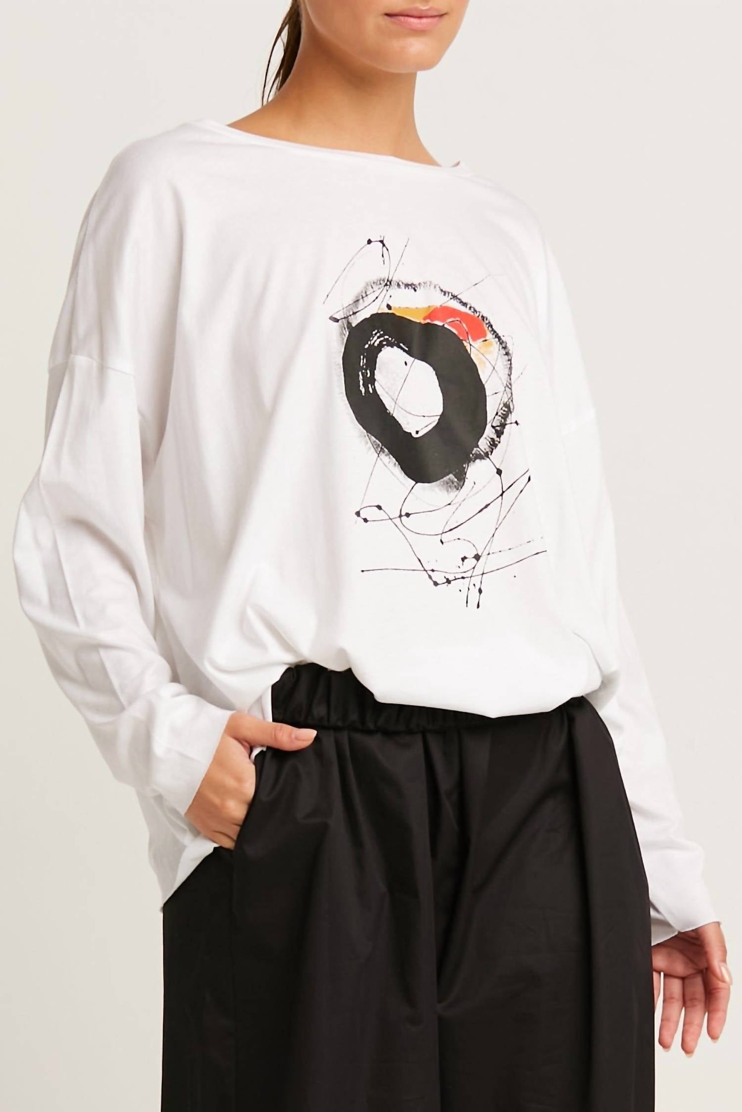 Planet By Lauren G. - Pima Cotton Miro Luxury Boxy Tee