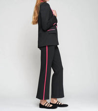 Vilagallo The Tatiana Pant in black - women's pants - detail view