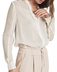 Reiss - Cora Spot Detail Blouse