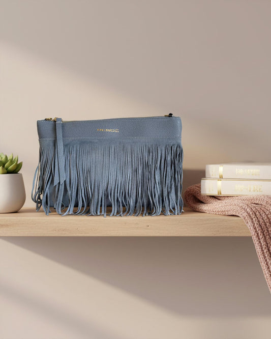Berge - Women's Karma Fringed Shoulder Bag