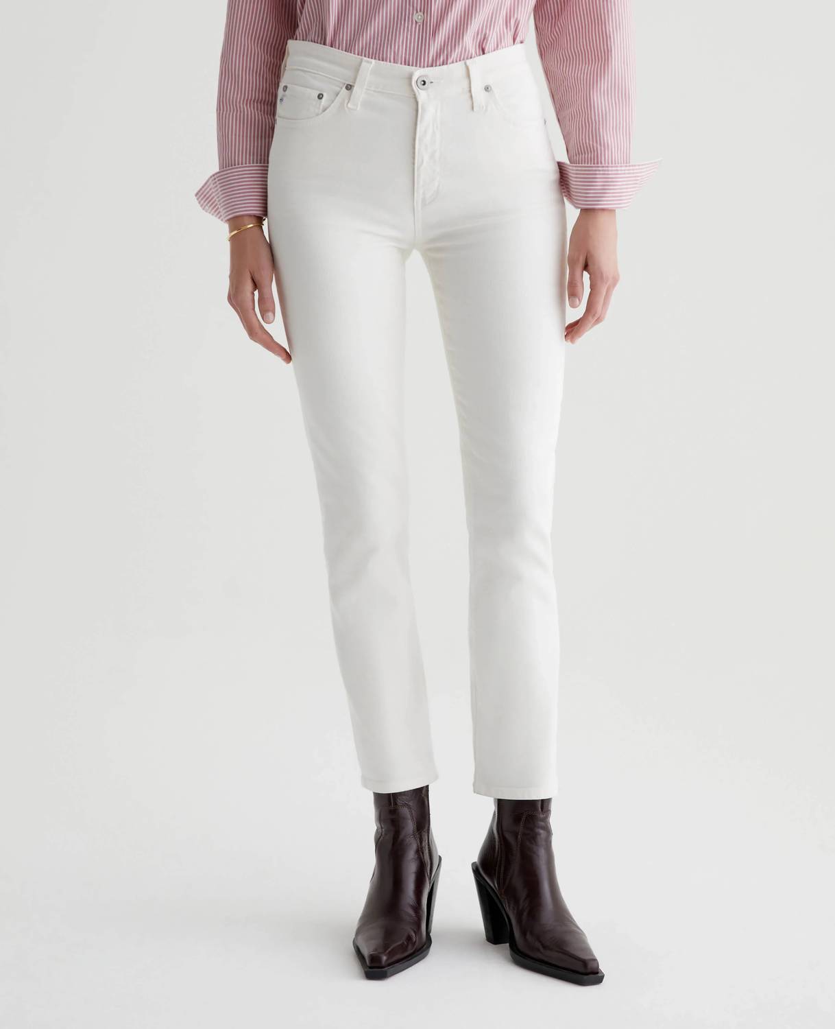 Ag Jeans - Mari Mid Rise Slim Straight Leg Jean