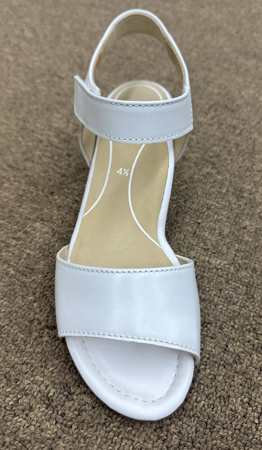 Ara Women's Daytona Sandals in white - women's sandal - alternate view