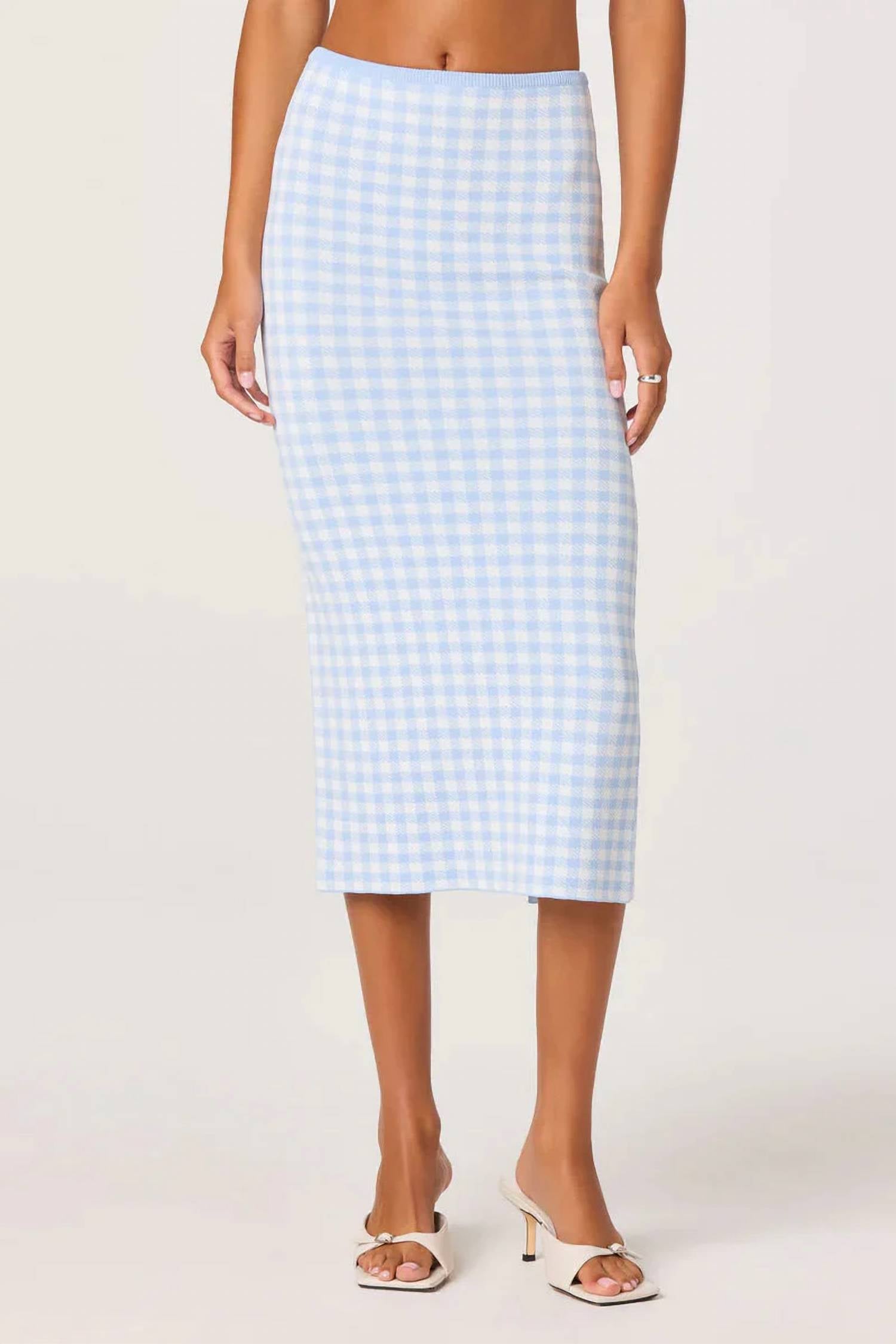 Astr - BABBETT SWEATER SKIRT