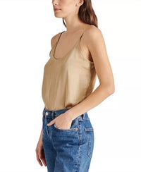 STEVE MADDEN Emersyn Camisole Bodysuit in wood thrush - women's shirt - detail view