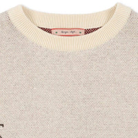 Konges Sløjd - Girl's Ladybug Lapis Knit Sweater Top