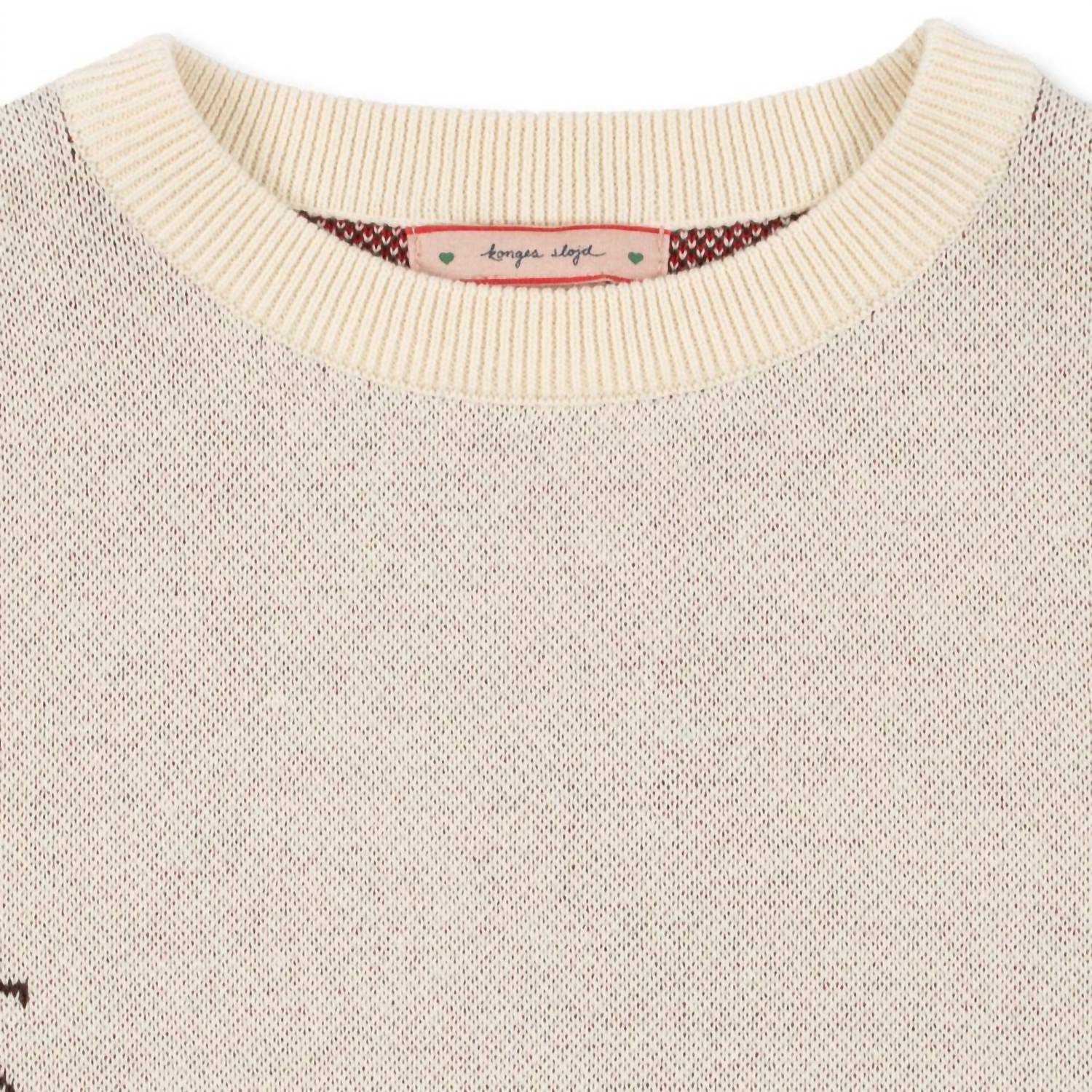 Konges Sløjd - Girl's Ladybug Lapis Knit Sweater Top