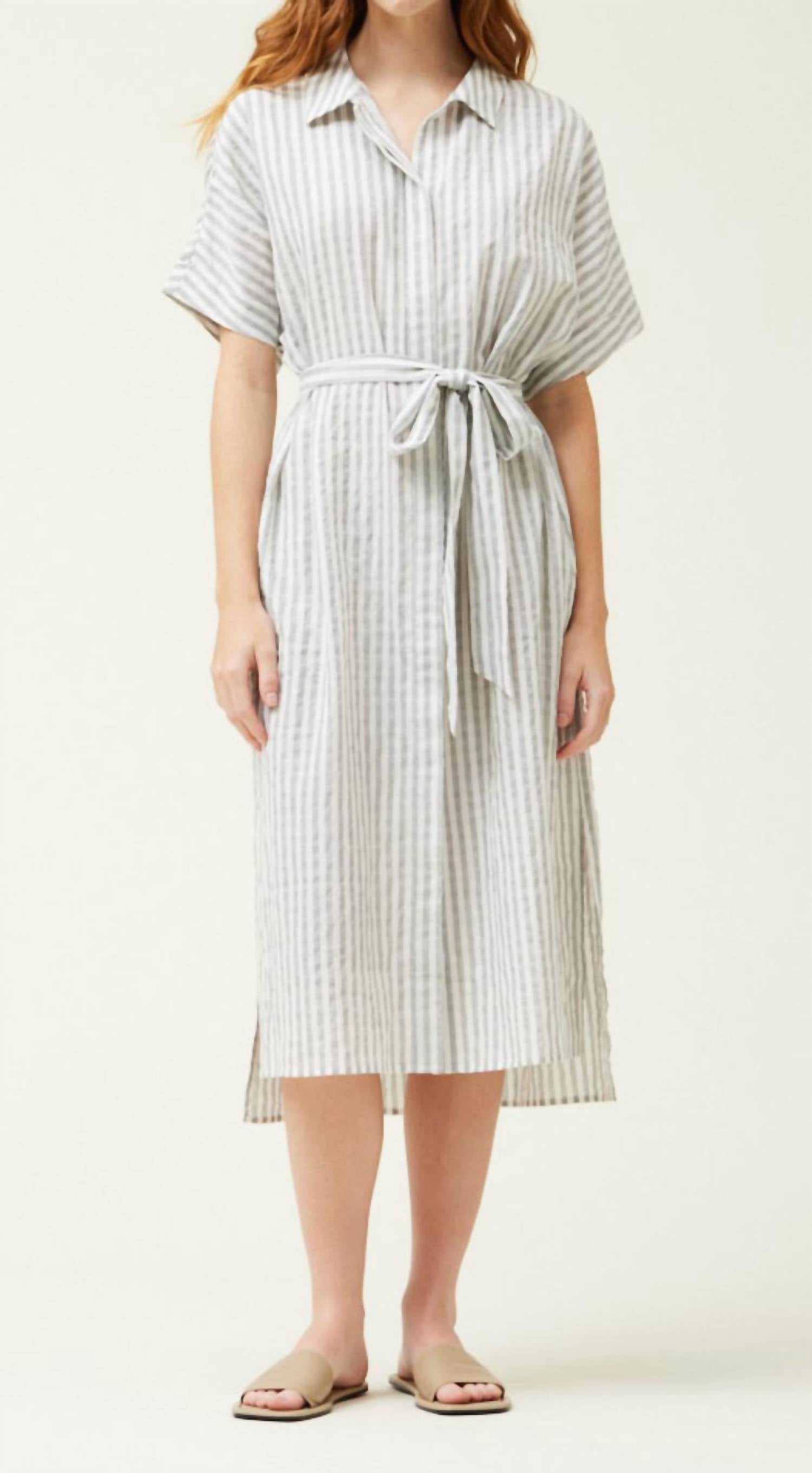 Grade & Gather - Mel Button Down Shirt Dress