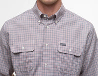Barbour Fenn Gingham Shirt in fired brick - men's shirt - alternate view