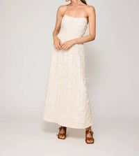 Line And Dot - Aris Strapless Maxi Dress