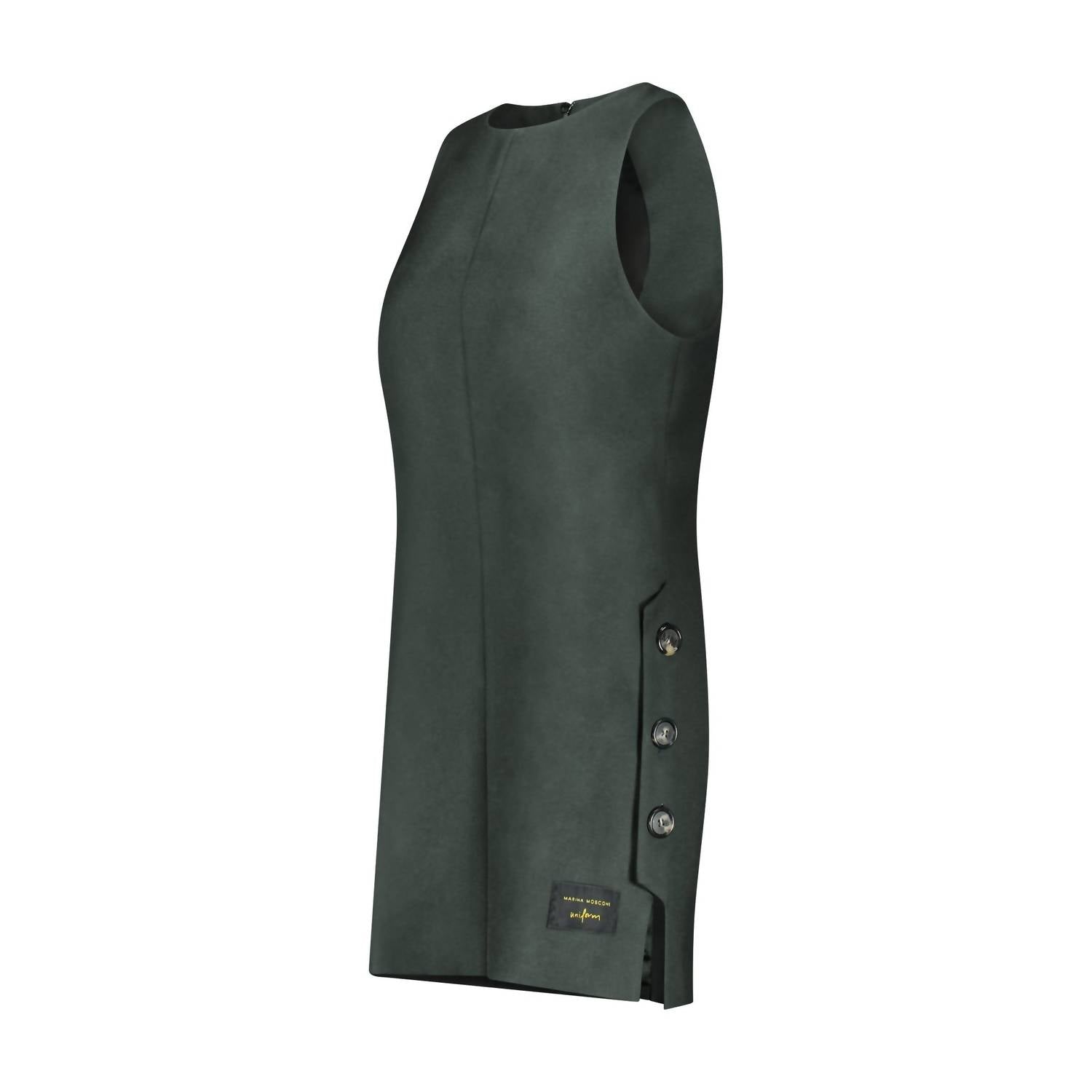 Marina Moscone - Women's Sleeveless Tabard Dress