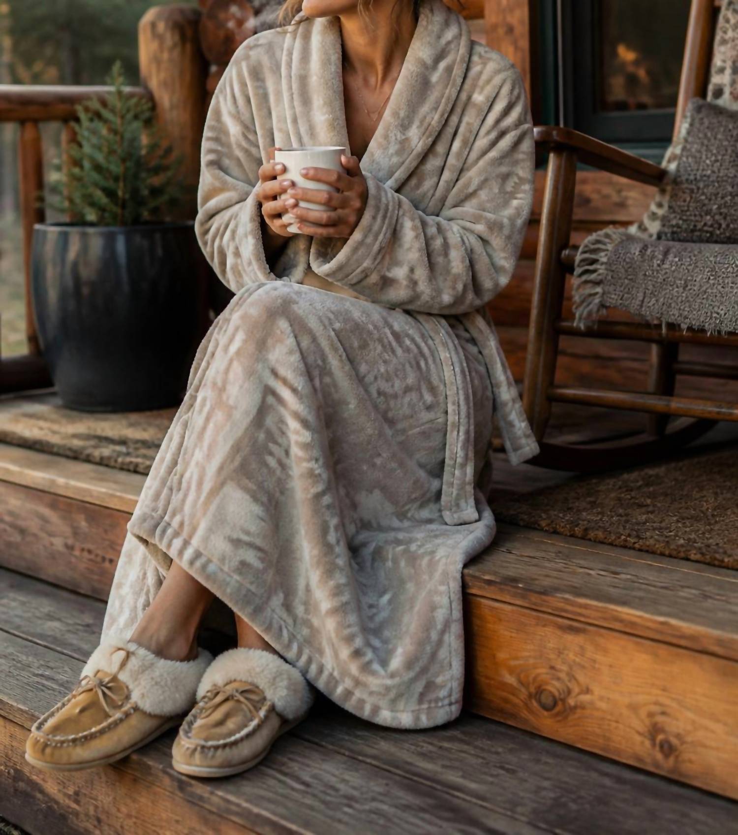 Pendleton - Women's Cotton Terry Velour Robe