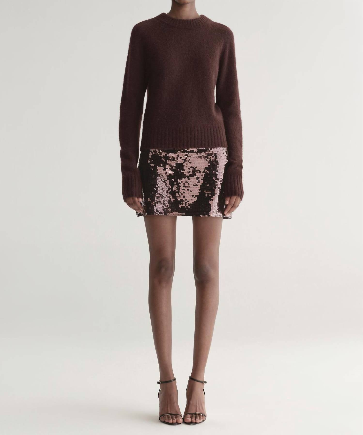 A.L.C. - Cleo Sequin Mini Skirt