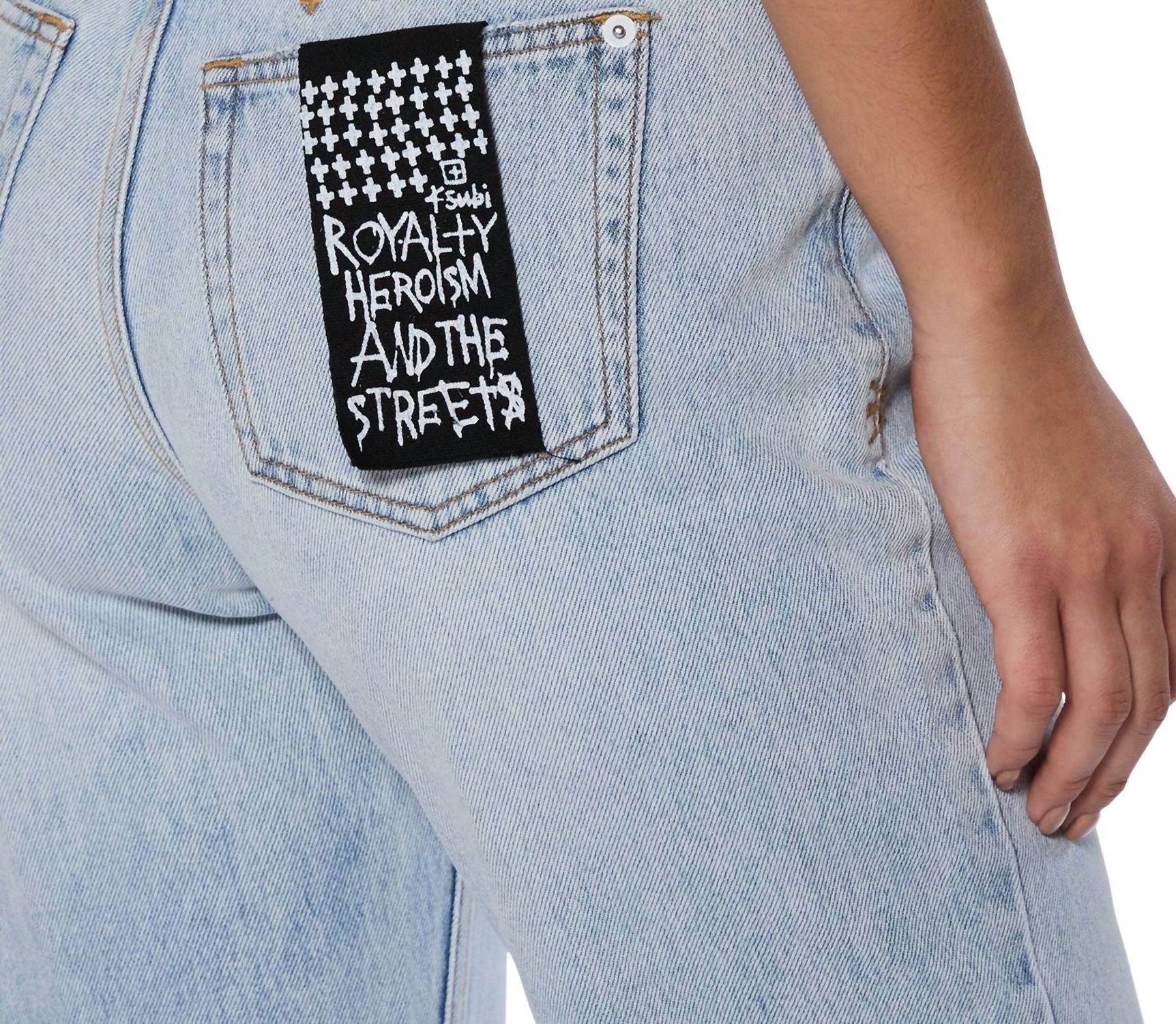 Ksubi - Playback Relaxed Super High-rise Jeans