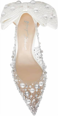 Betsey Johnson - Women's Esmy Pearl Clear Pumps
