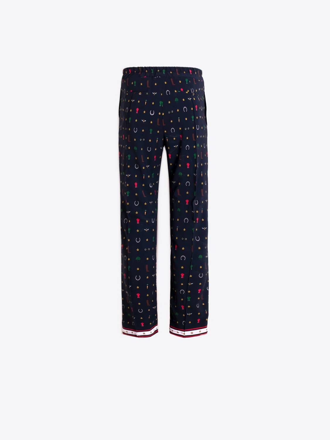 Vilagallo - Equestrian Print Trouser