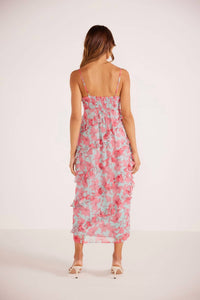 Minkpink - Auretta Ruffle Midi Dress