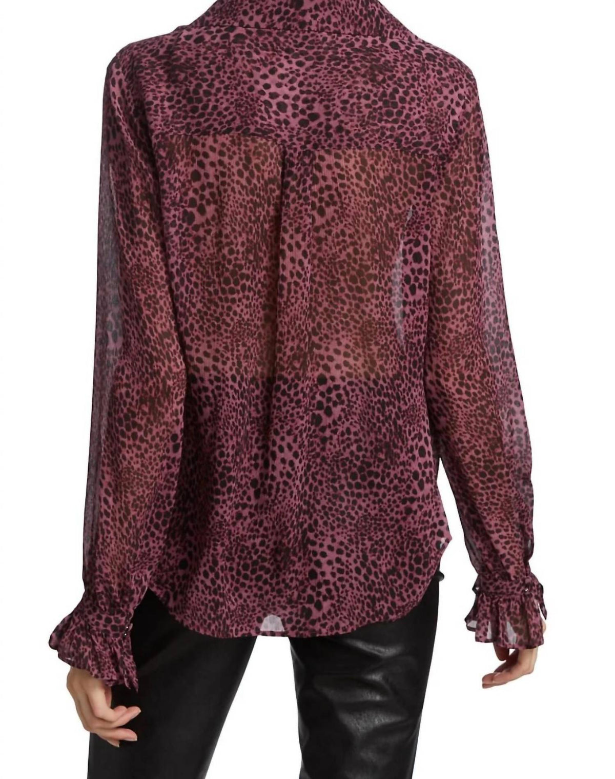 Paige - Ellyn Sheer Silk Shirt