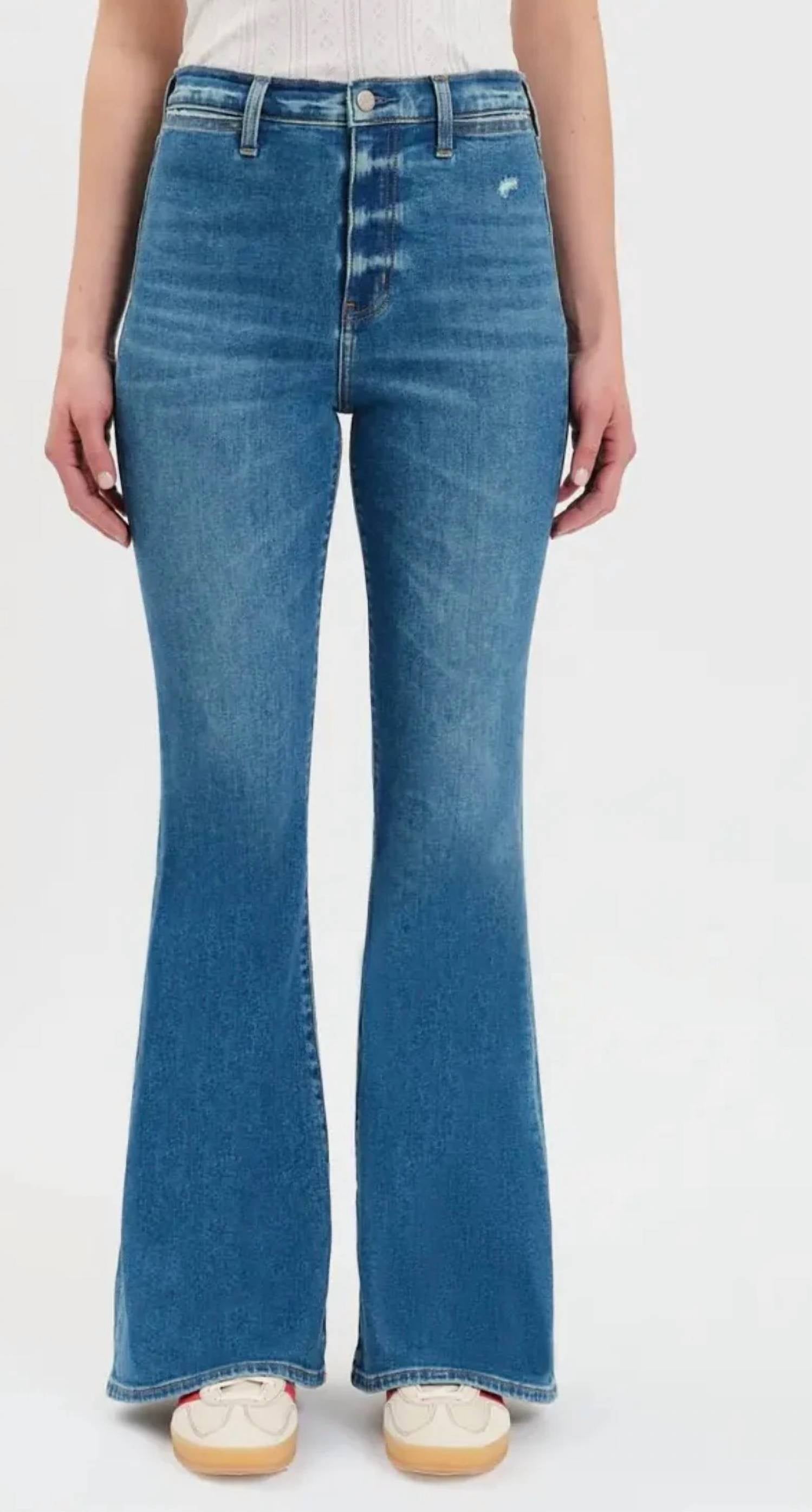Daze - Sunset Flare High Rise Jeans