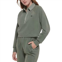 Calvin Klein - Cotton Polo Sweatshirt