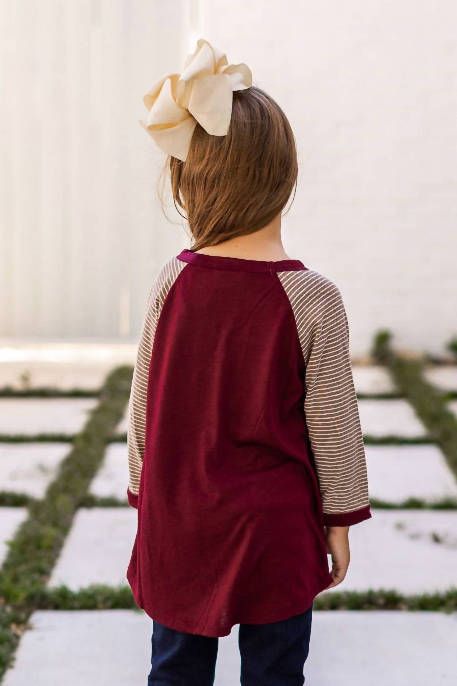 Southern Grace - Girl's Striped Top