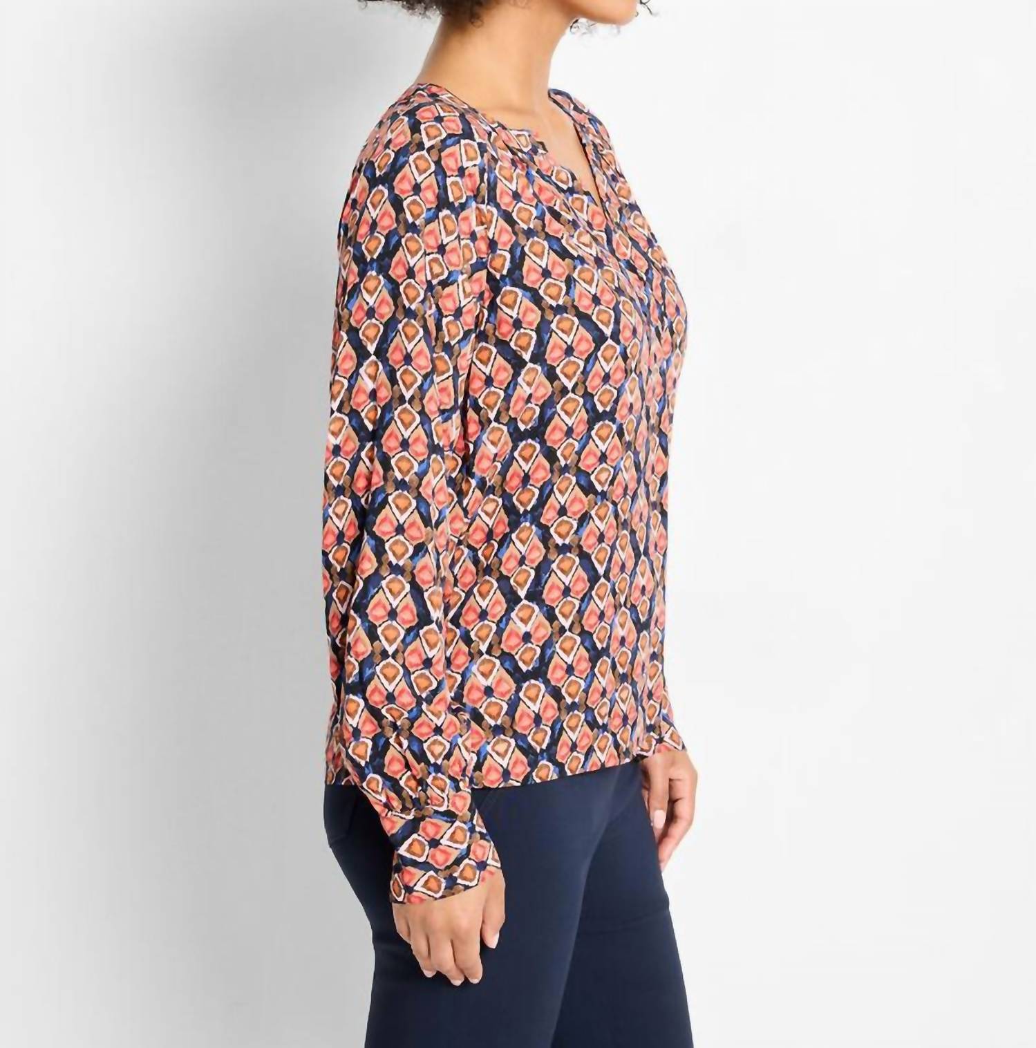 Nic + Zoe - Harvest Ikat Top