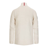AMUNDSEN Men's Boiled Ski Sweater in oatmeal - men's sweater - alternate view