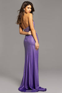 Jovani - Strapless Corset Gown
