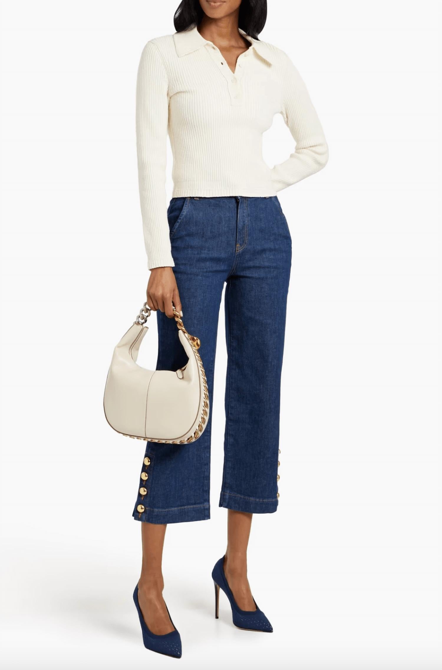 Simkhai - Women's Hyra Cropped Jean