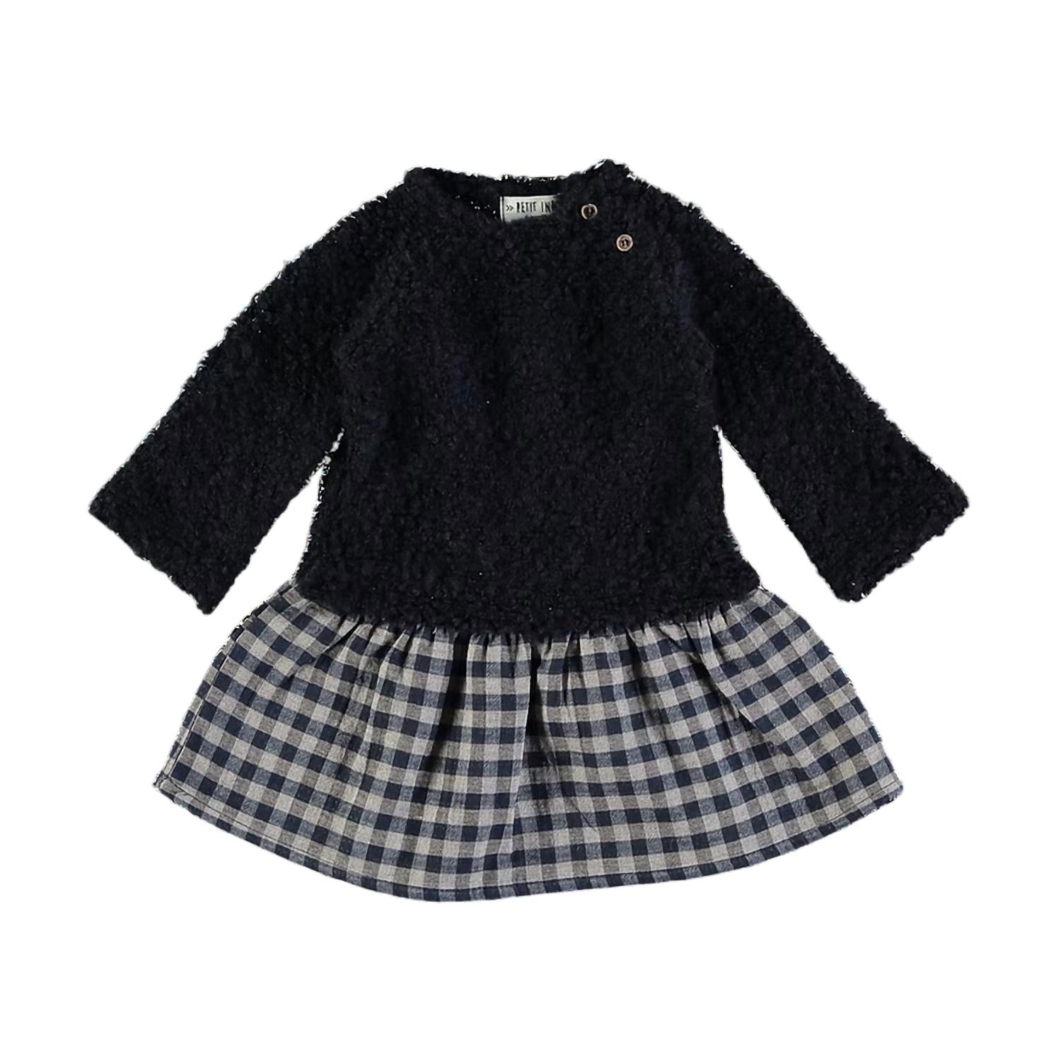 Petit Indi - Girls Drop Waist Dress