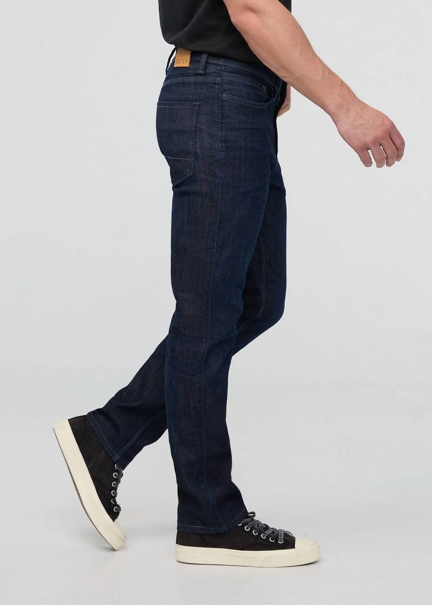 Du/Er - Performance Denim Slim Straight Jeans