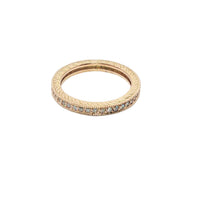 Ijm - Women's Engraved Contemporary Diamond Ring