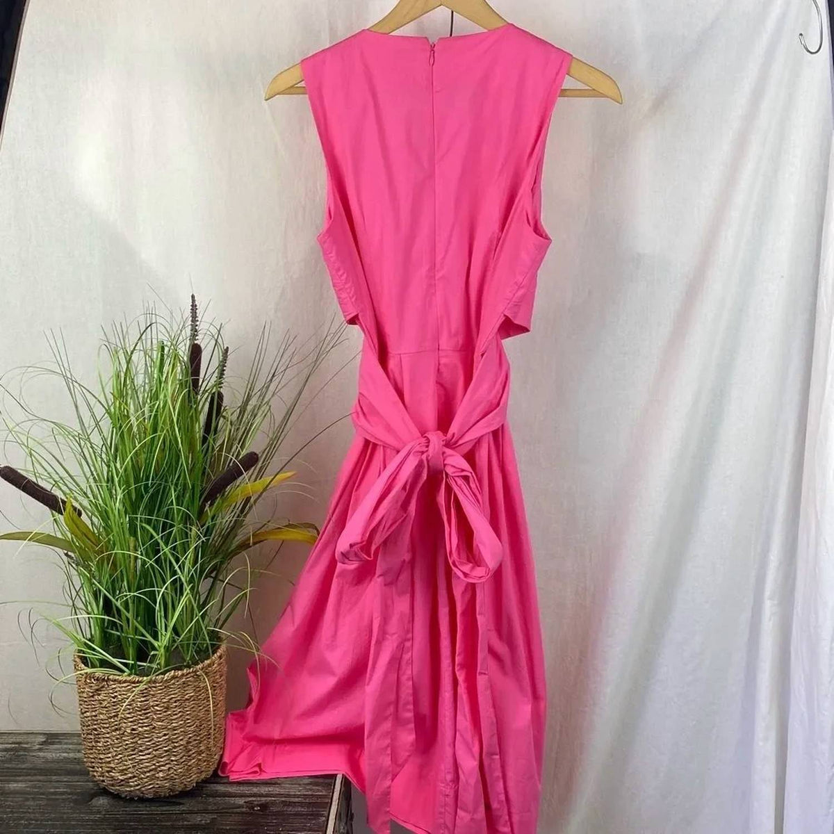 J.Crew - Sleeveless Wrap Midi Dress