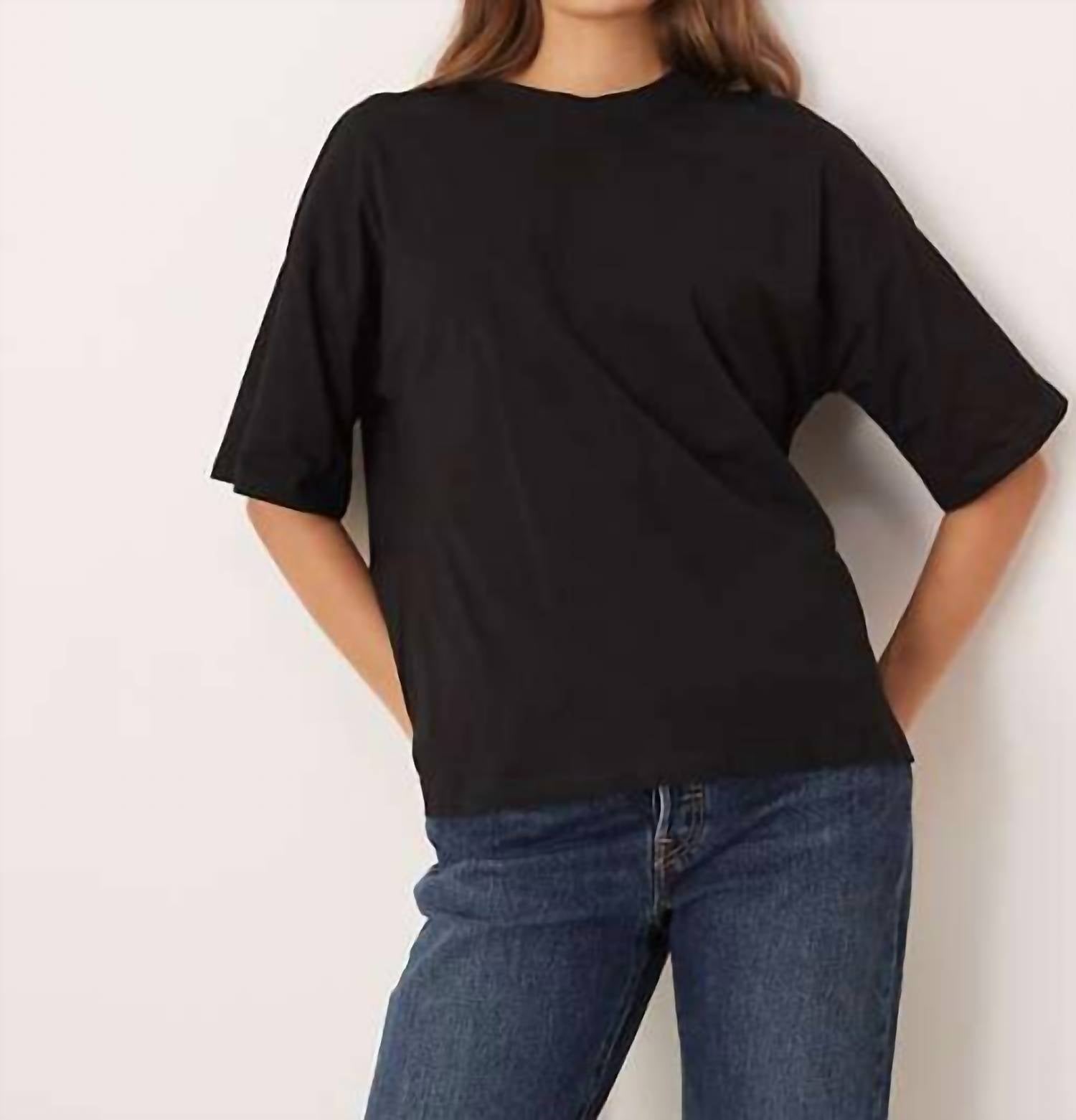 Never Fully Dressed - Contrast Bow Back T-shirt