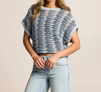 Z Supply - Ballast Crochet Stripe Top