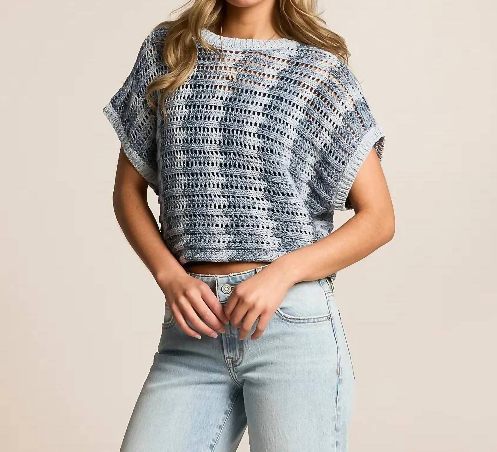 Z Supply - Ballast Crochet Stripe Top