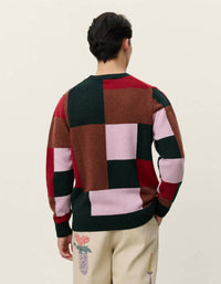 Les Deux - Everett Colorblock Knit Sweater
