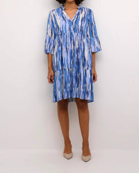Kaffe - Arina 3/4 Sleeve A-Line Fit Dress