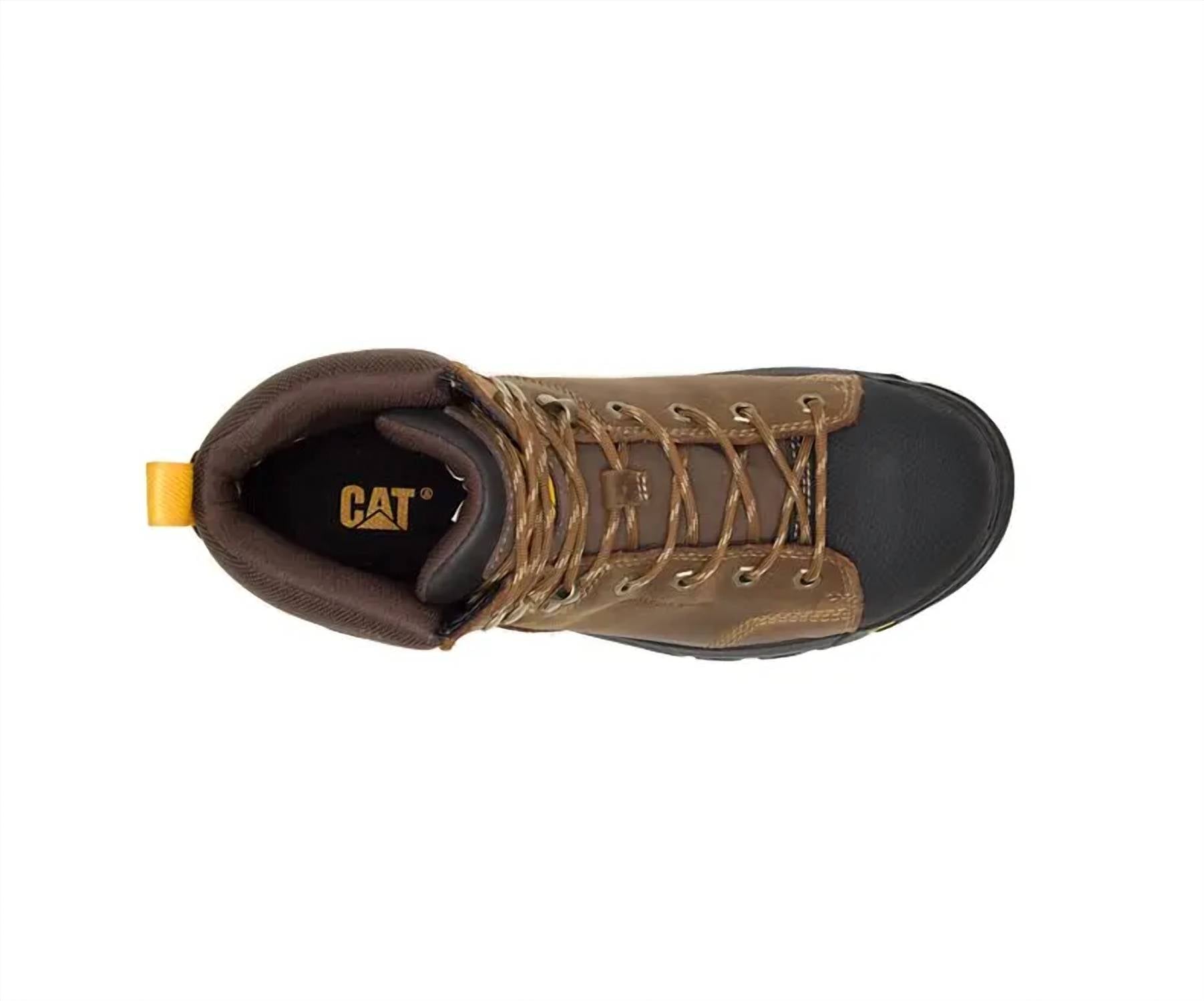 Cat Footwear - Men's Wellspring Steel Toe Metatarsal Guard Waterproof Work Boot