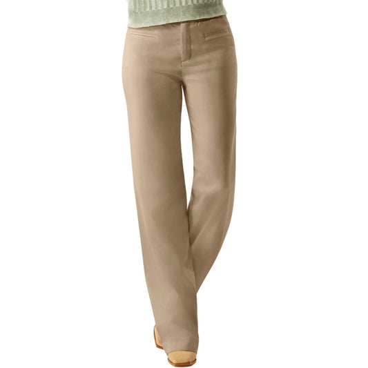 Ecru - MCGUINN CLEAN WIDE LEG PANT