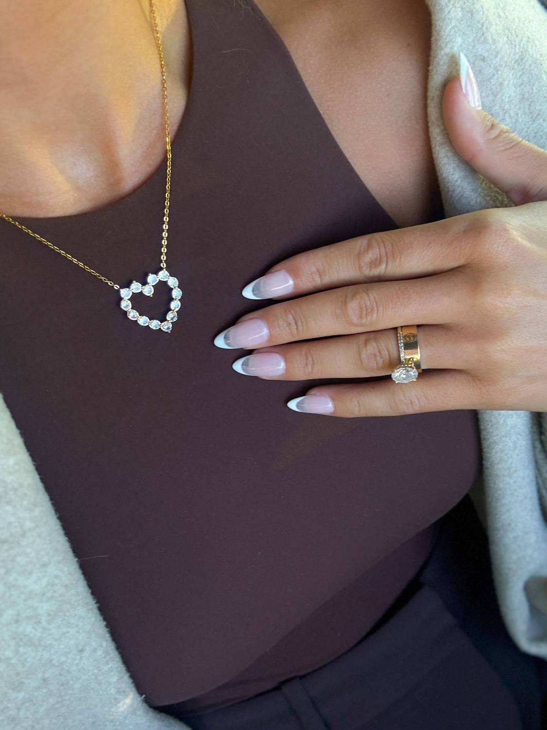 Chansuttpearls - Women's The Everly Heart Pendant