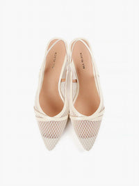 All Black - Women's Mesh Princess Low-heel Shoes