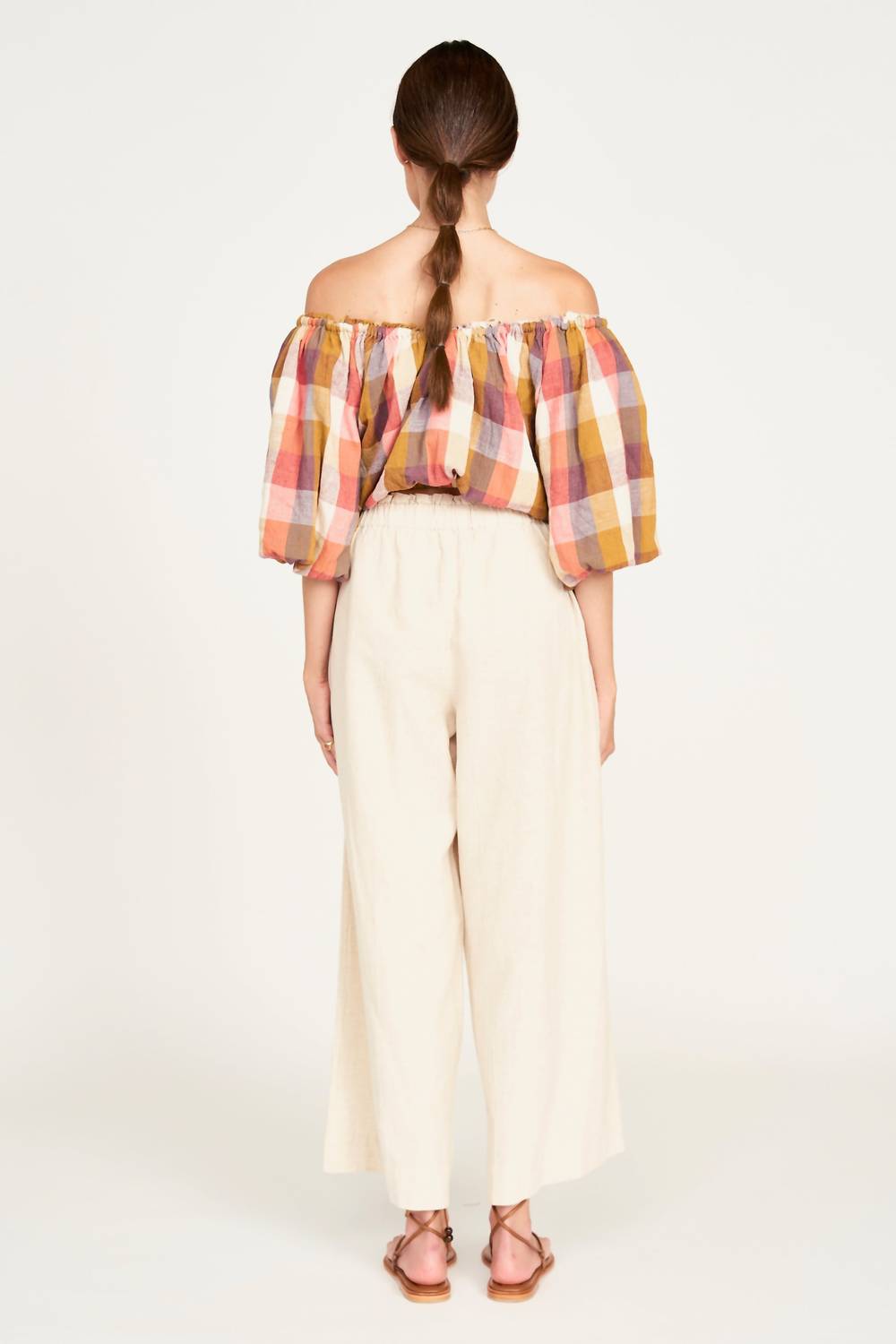 Mirth - Wide Leg Ankle Length Pant