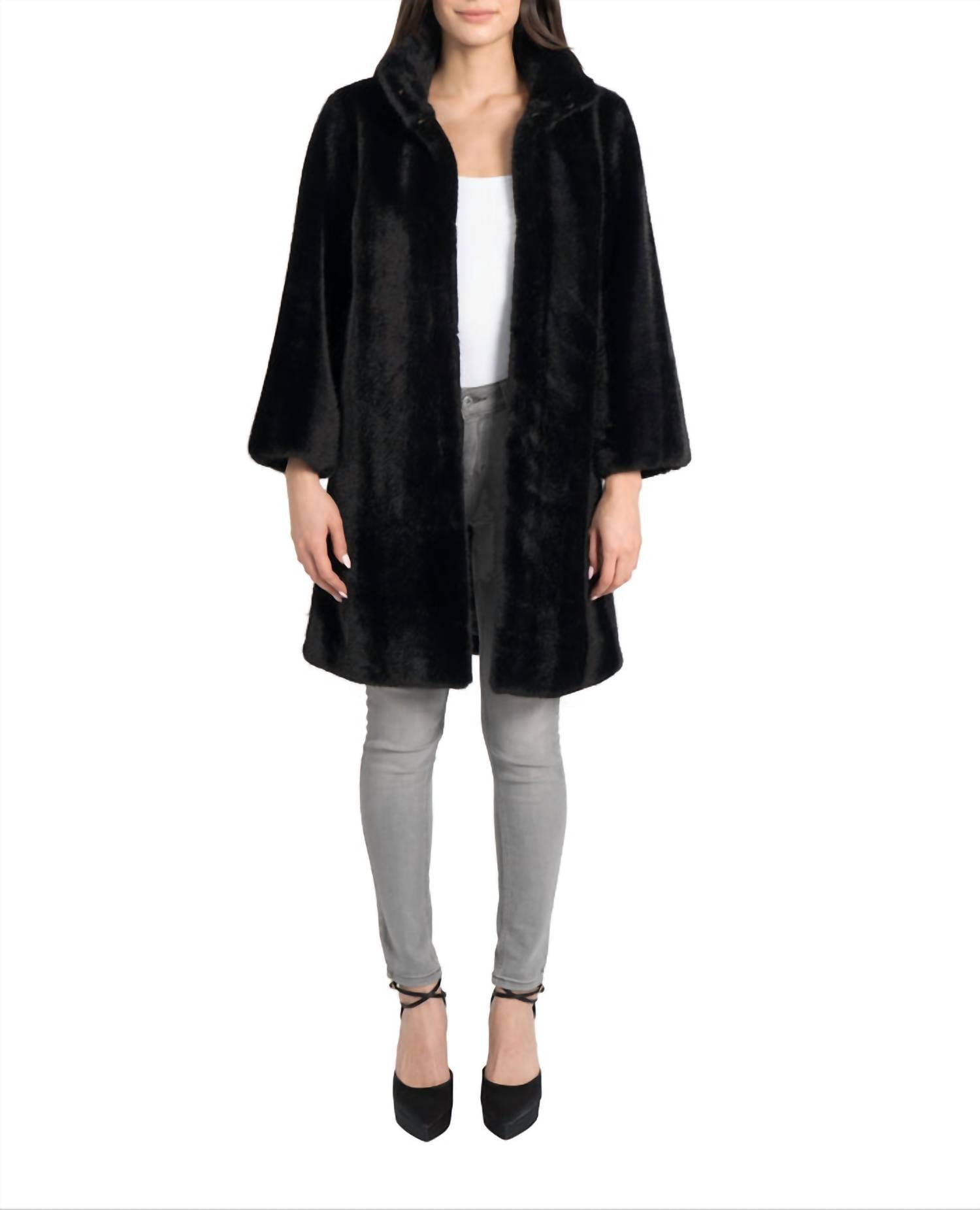 Love Token - Steve Faux Fur Coat